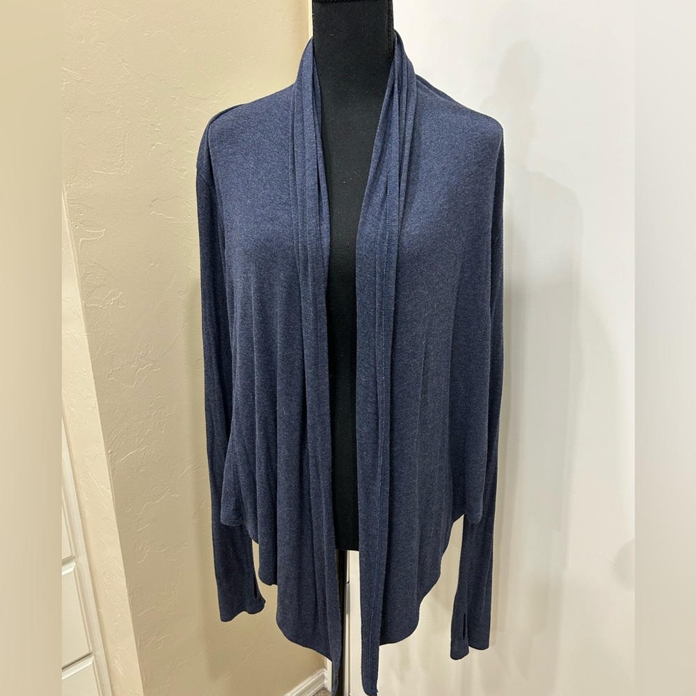 Cabi navy cardigan- size small